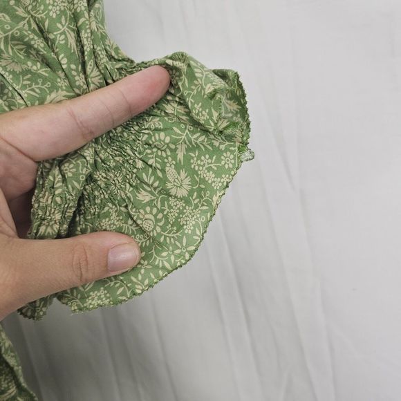 Dôen Colette Dress Women's Size Large  Casual Party Wear Floral Printed Smocked - Picture 8 of 12